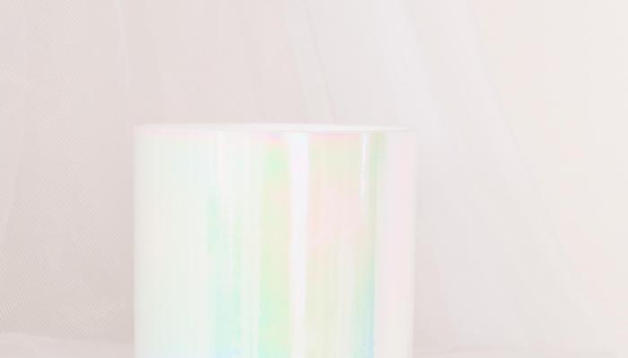 ショップ ［クリスタルボウル］C(ド)+15,マザーオブプラチナ,6インチ